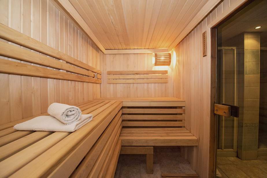 Typische Finnische Sauna